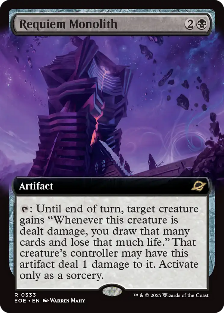 Requiem Monolith (0333) (Extended Art) - Foil