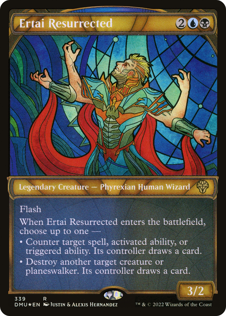 Ertai Resurrected (339) (Showcase) - Textured Foil