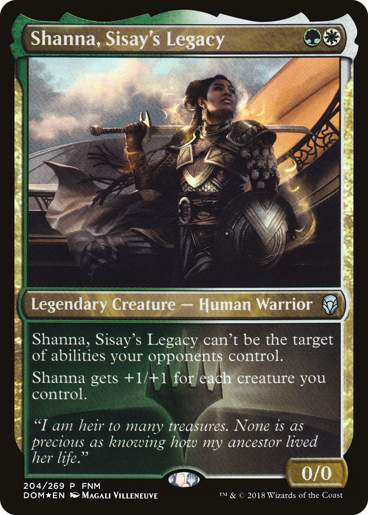 Shanna, Sisay's Legacy (204) (FNM) - Foil
