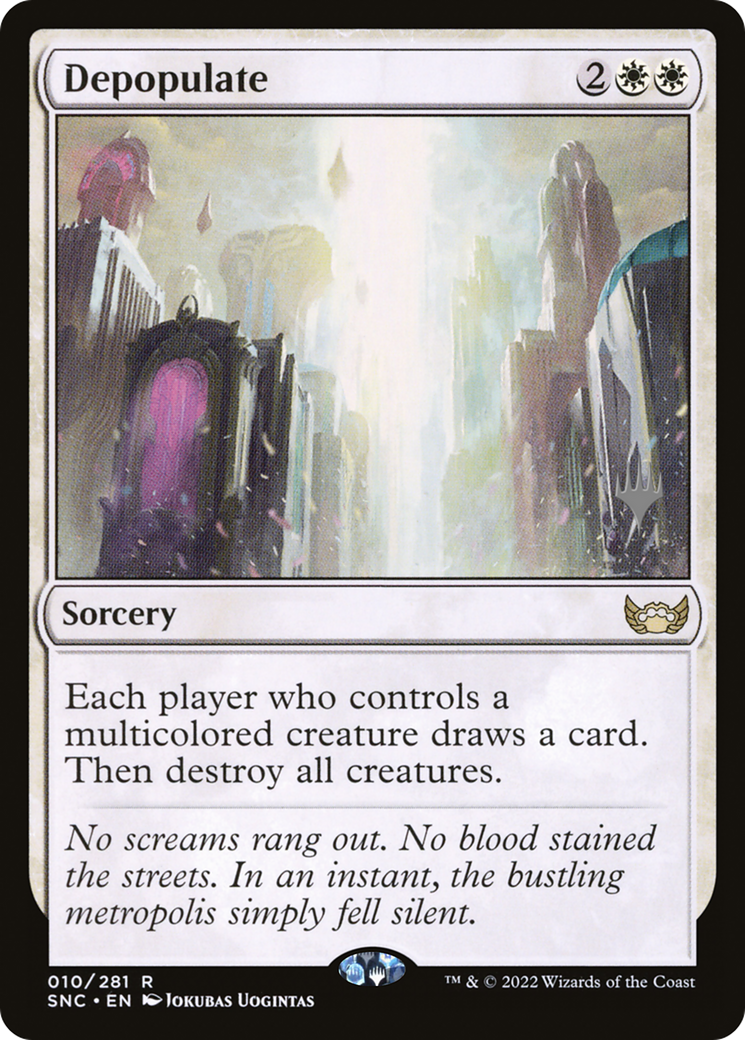 Depopulate (010) (Promo Pack) - Foil