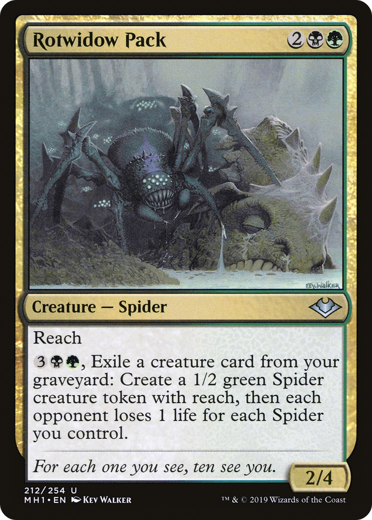 Rotwidow Pack - Foil