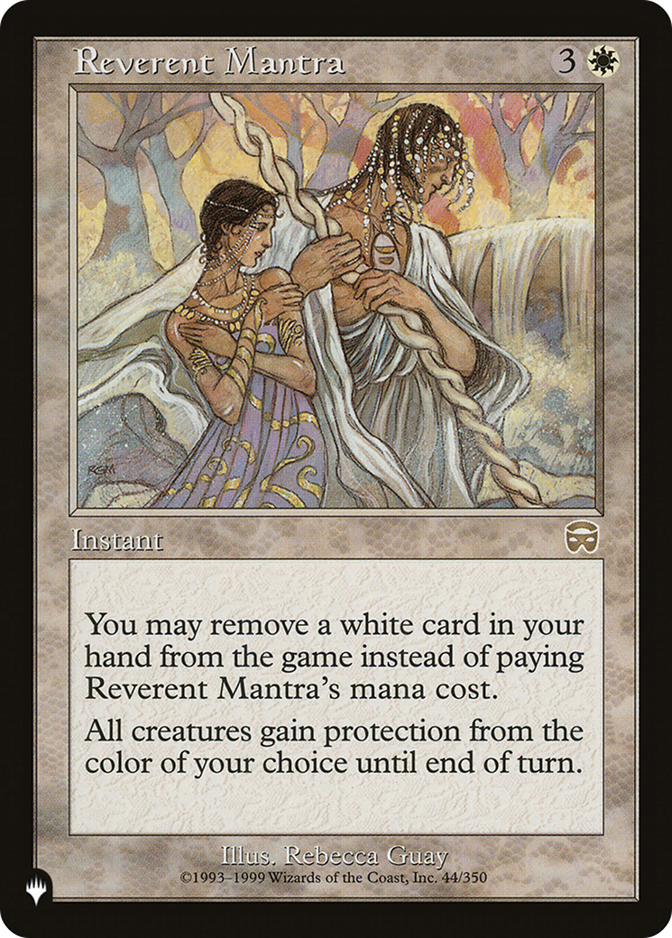 Reverent Mantra (MMQ-44) (Retro Frame) (PLST)