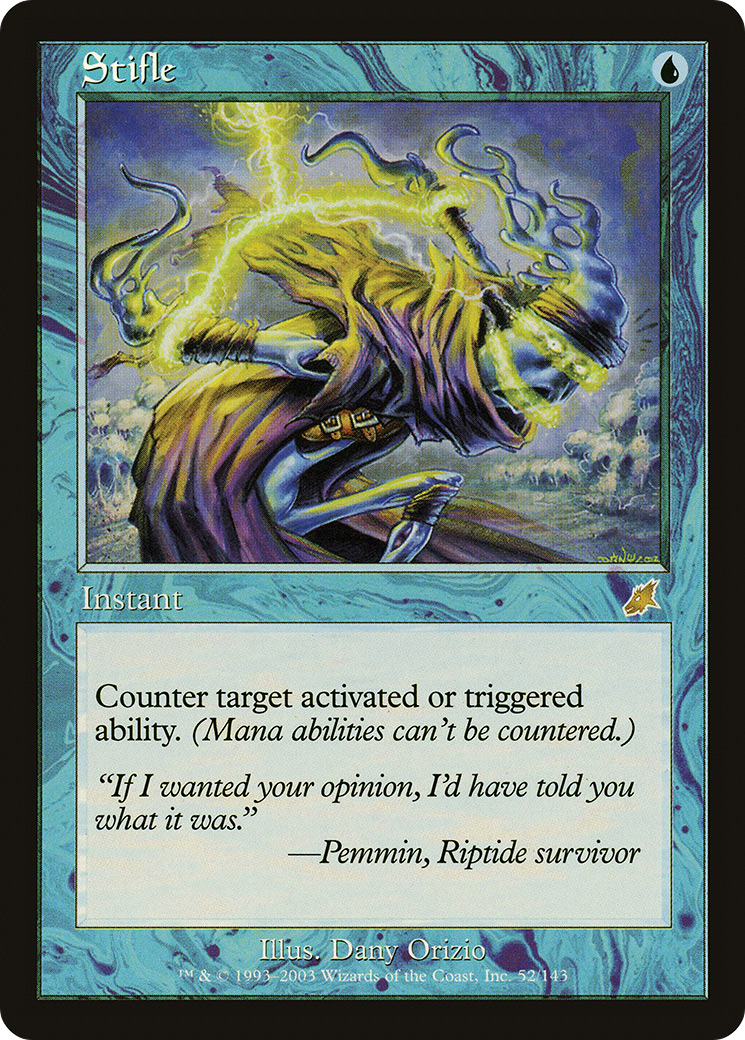 MTG もみ消し Stifle 初版foil SCG Stifle (SCG) - Foil – Wizard's Tower