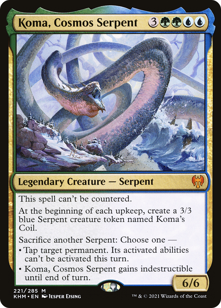 Koma, Cosmos Serpent - Foil