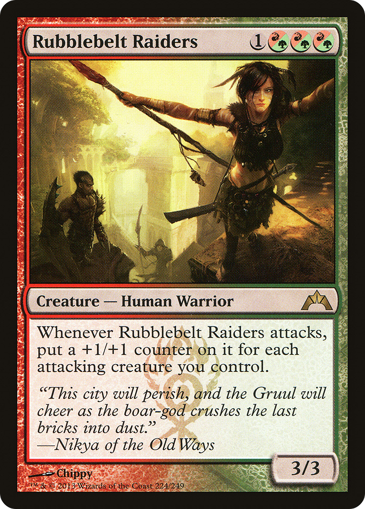 Rubblebelt Raiders - Foil