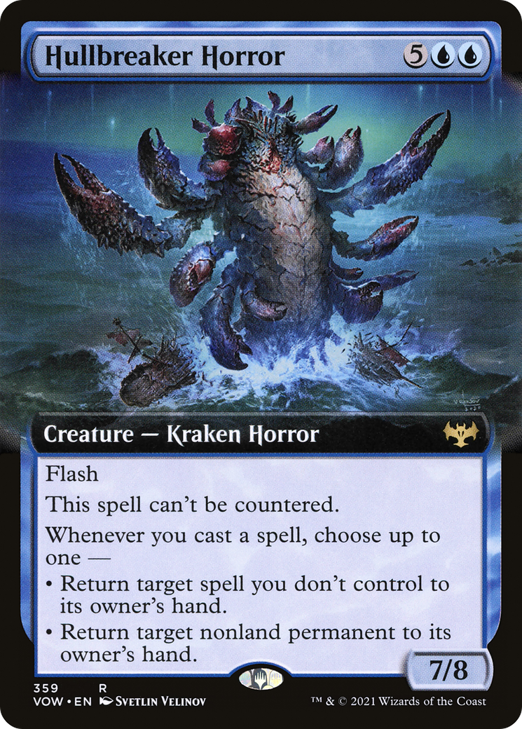 Hullbreaker Horror (359) (Extended Art) - Foil