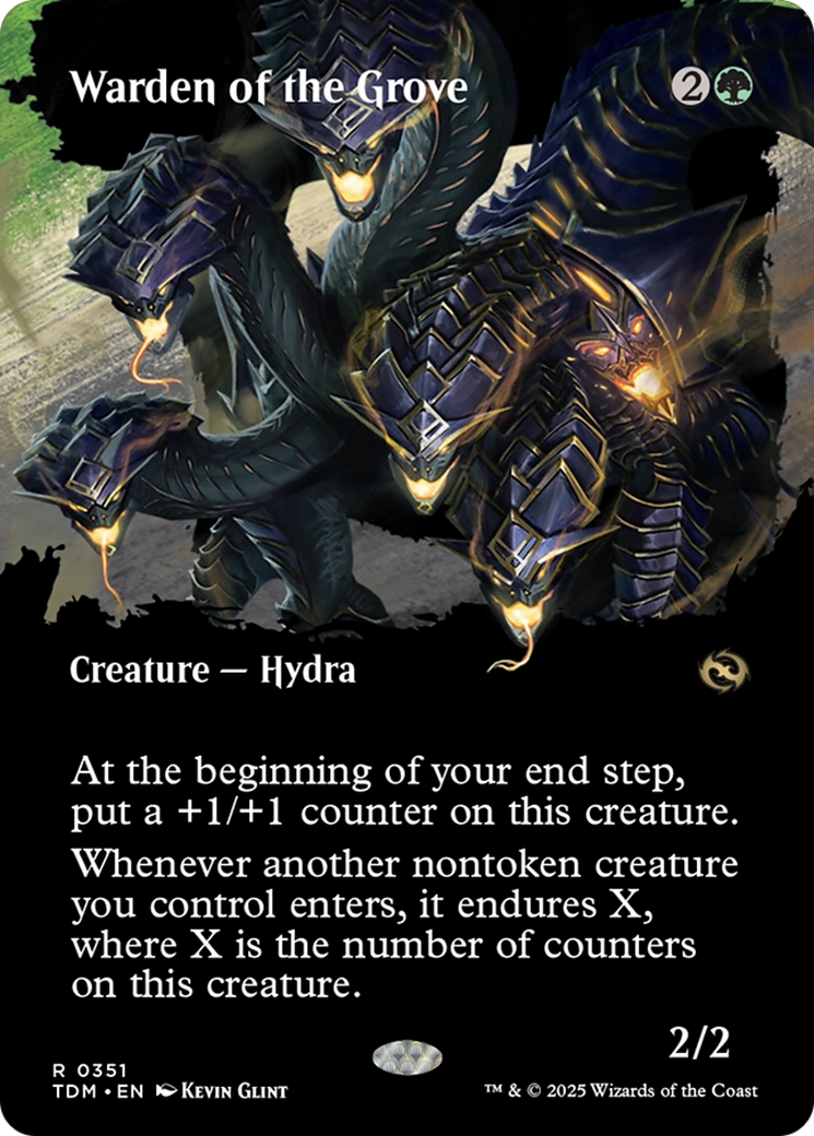 Warden of the Grove (0351) (Borderless) - Foil
