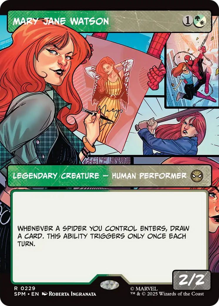 Mary Jane Watson (0229) (Borderless)