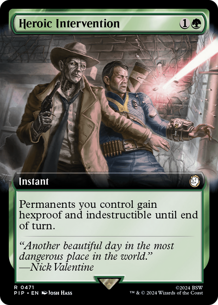 Heroic Intervention (0471) (Extended Art) - Foil