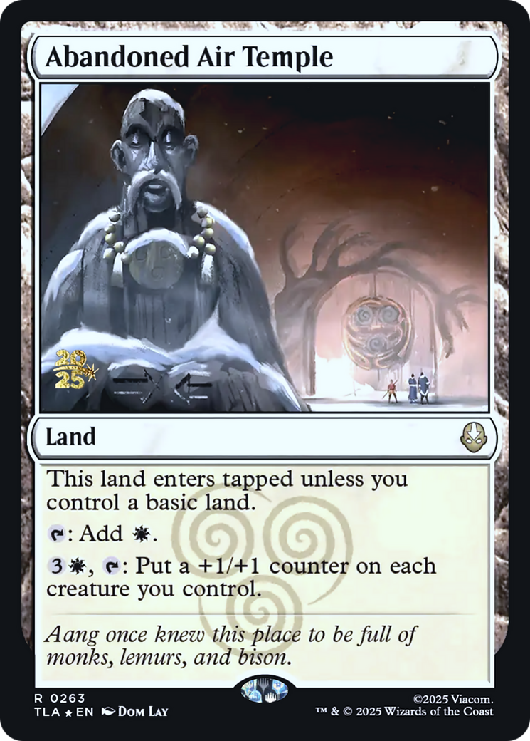 Abandoned Air Temple (0263) (Prerelease) (PTLA) - Foil
