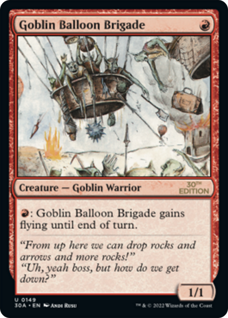 Goblin Balloon Brigade (Modern Frame)