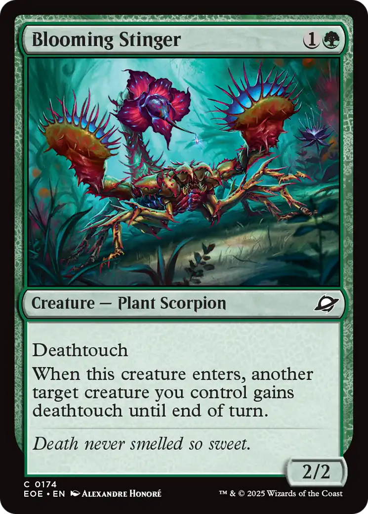 Blooming Stinger - Foil