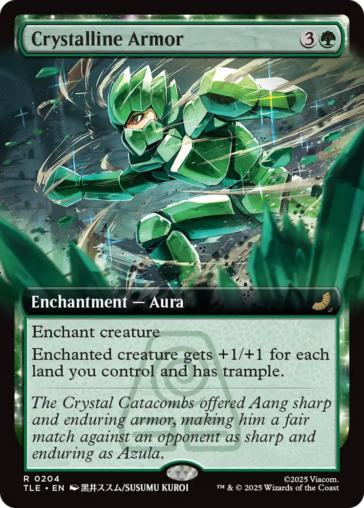 Crystalline Armor (0204) (Extended Art) - Foil tle