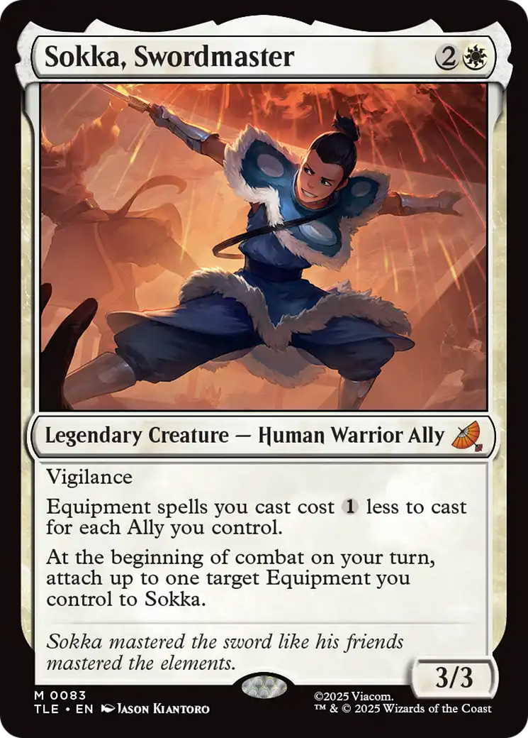 Sokka, Swordmaster - Foil tle