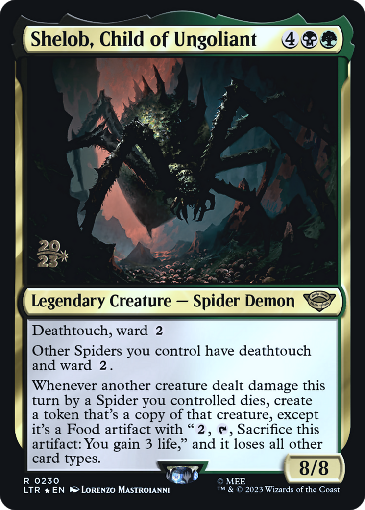 Shelob, Child of Ungoliant (0230) (Prerelease) - Foil