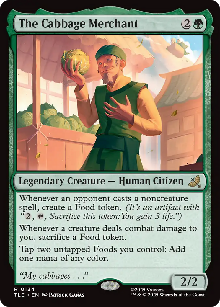The Cabbage Merchant - Foil tle