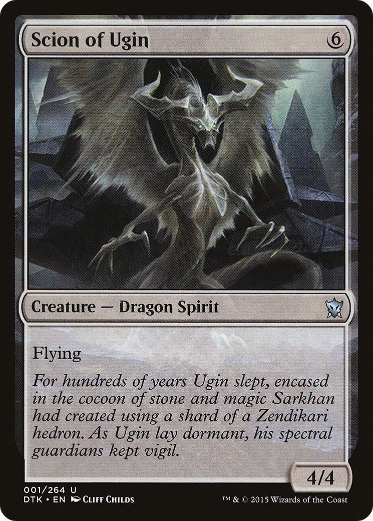 Scion of Ugin - Foil