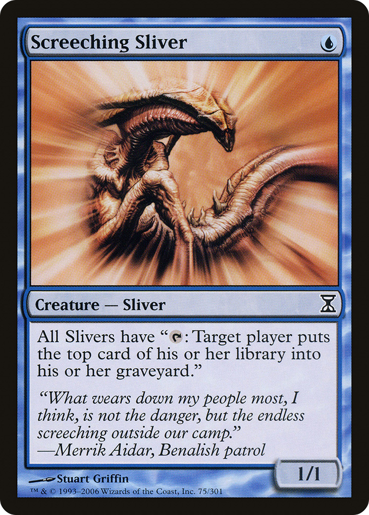 Screeching Sliver - Foil