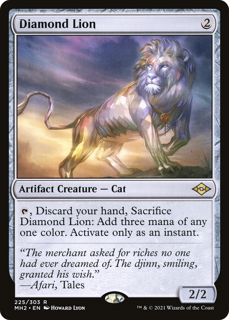 Diamond Lion - Foil