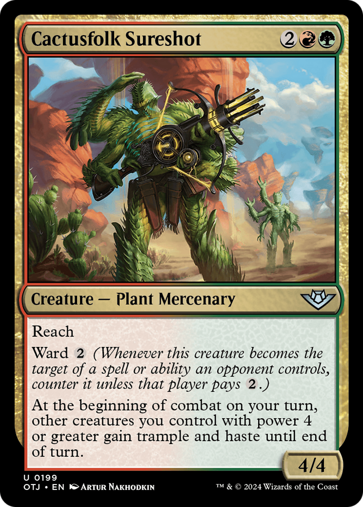 Cactusfolk Sureshot - Foil