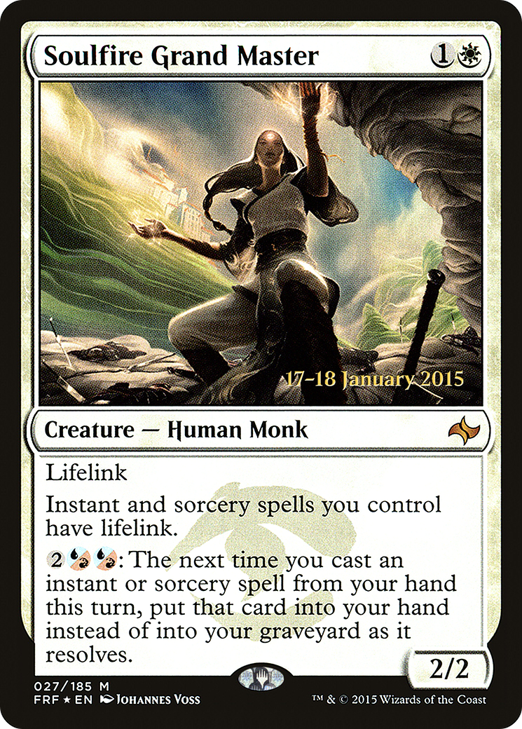 Soulfire Grand Master (027) (Prerelease) - Foil