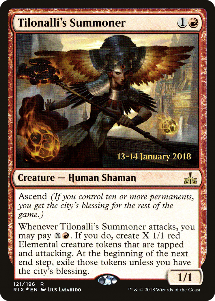 Tilonalli's Summoner (121) (Prerelease) - Foil