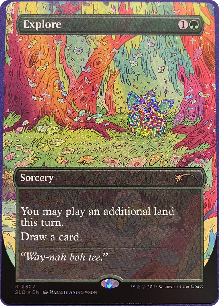 Explore (2327) (Borderless) - Confetti Foil sld