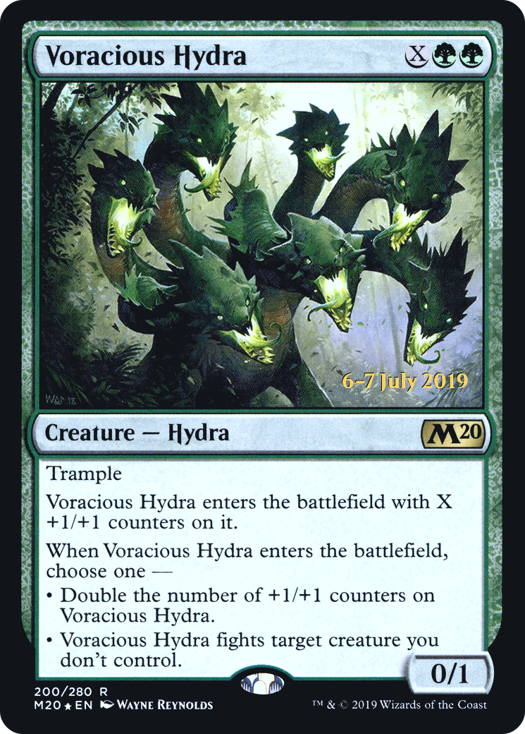 Voracious Hydra (200) (Prerelease) - Foil