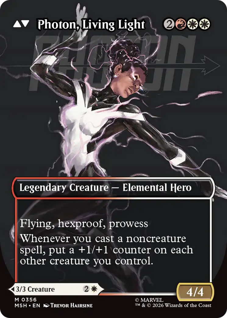 Monica Rambeau // Photon, Living Light (0356) (Borderless) (MSH)