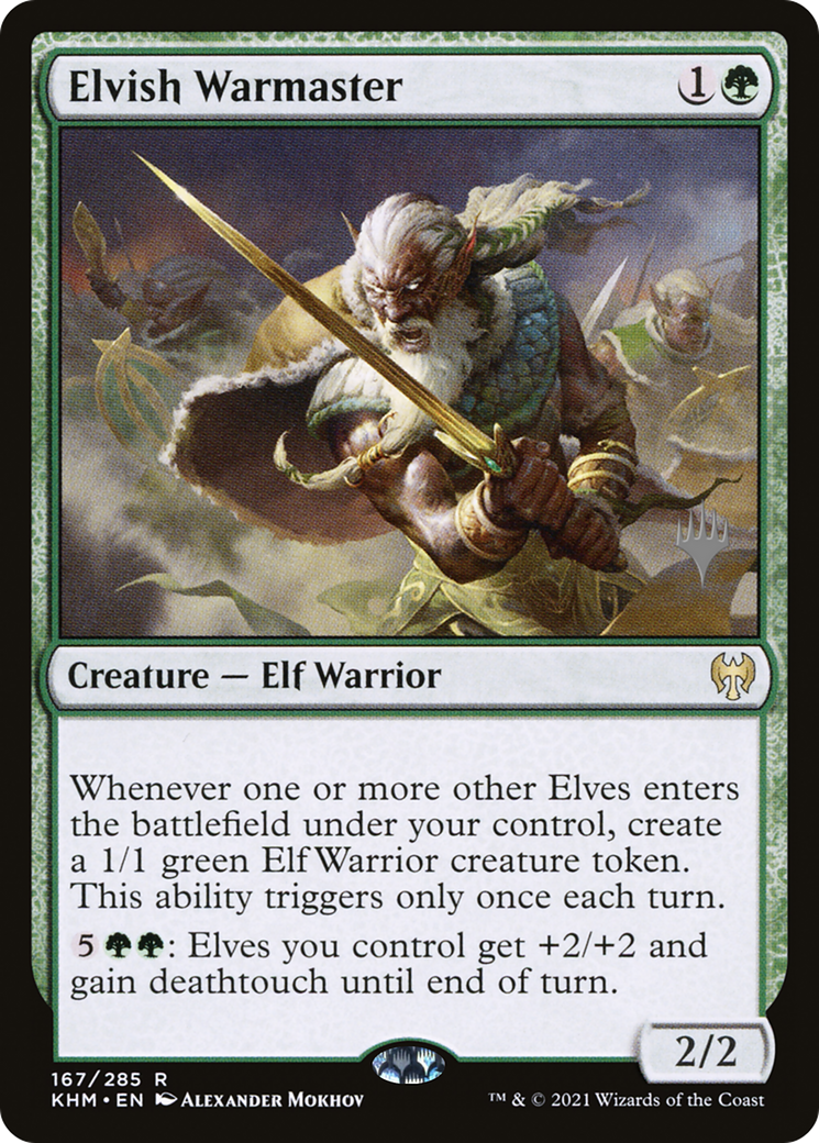 Elvish Warmaster (167) (Promo Pack)