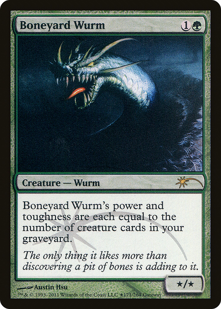 Boneyard Wurm (171) (Gateway) - Foil
