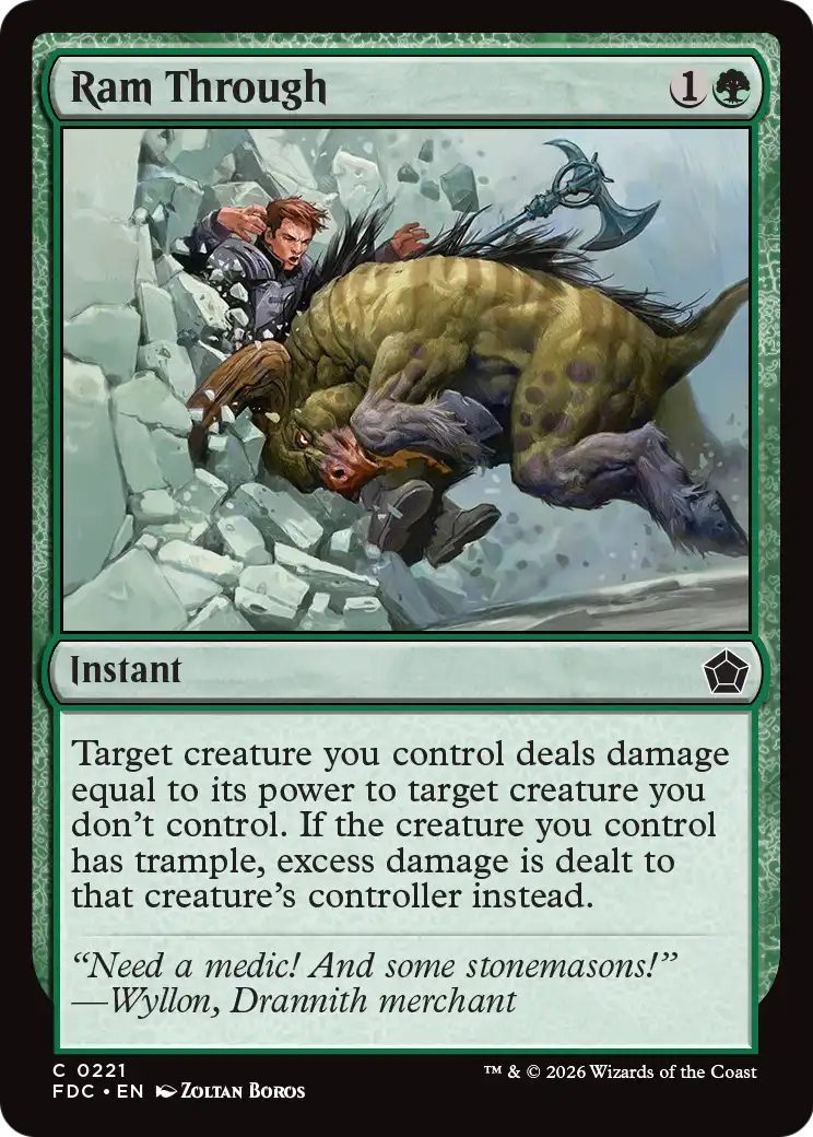 Ram Through (FDC)