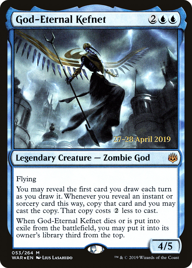 God-Eternal Kefnet (053) (Prerelease) - Foil