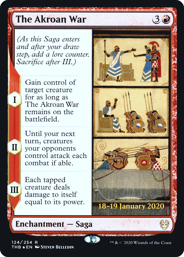 The Akroan War (124) (Prerelease) - Foil