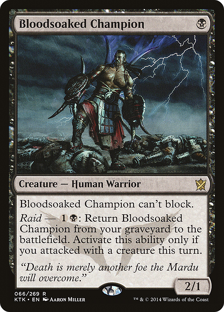 Bloodsoaked Champion