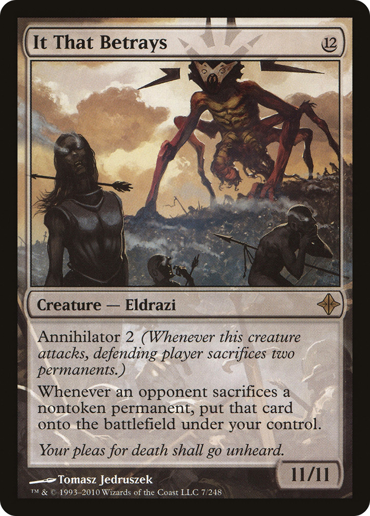 It That Betrays - Foil