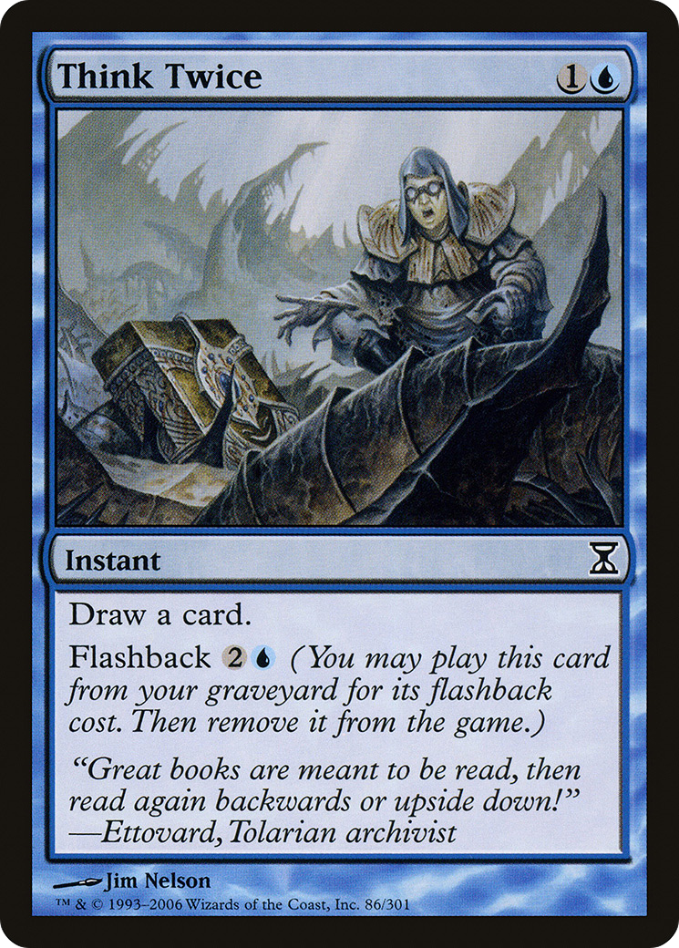Think Twice - Foil
