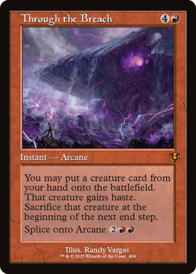 Through the Breach (0404) (Retro Frame) - Foil