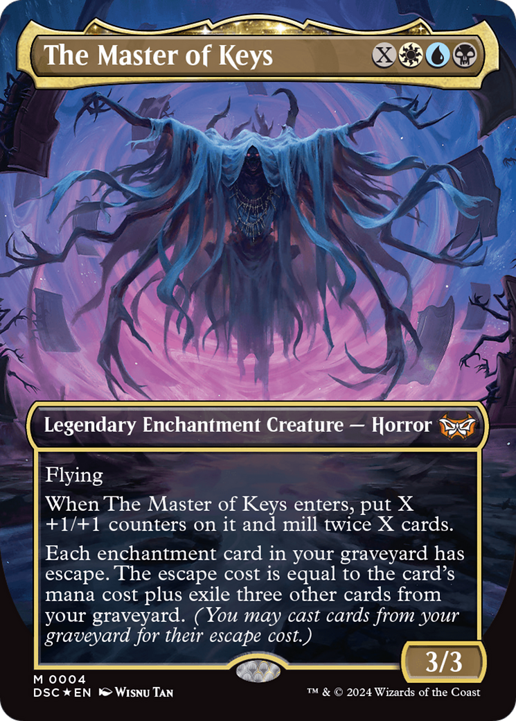 The Master of Keys (0004) (Borderless) - Foil