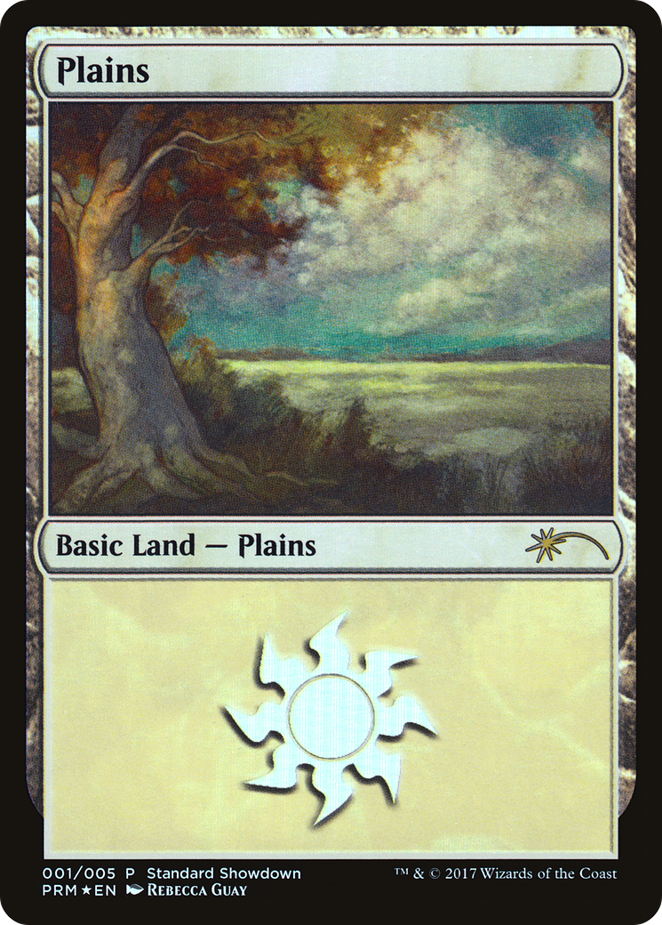 Plains (001) (2017) (Standard Showdown) - Foil