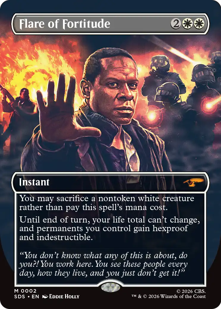 Flare of Fortitude (0002) (Borderless) (SDS)