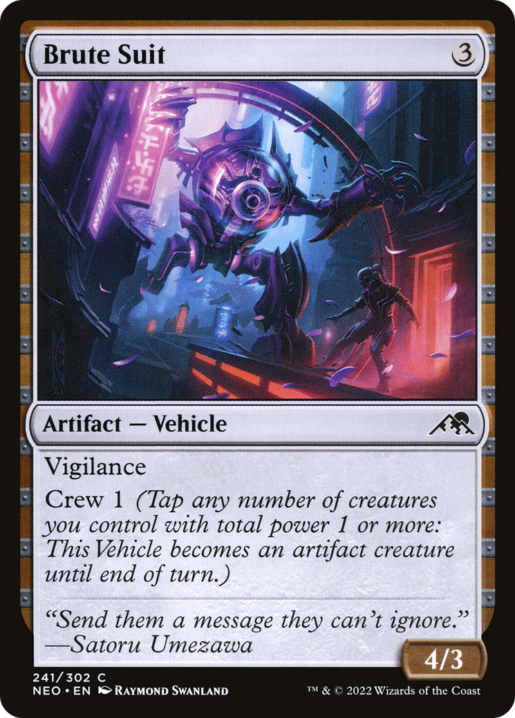Brute Suit - Foil