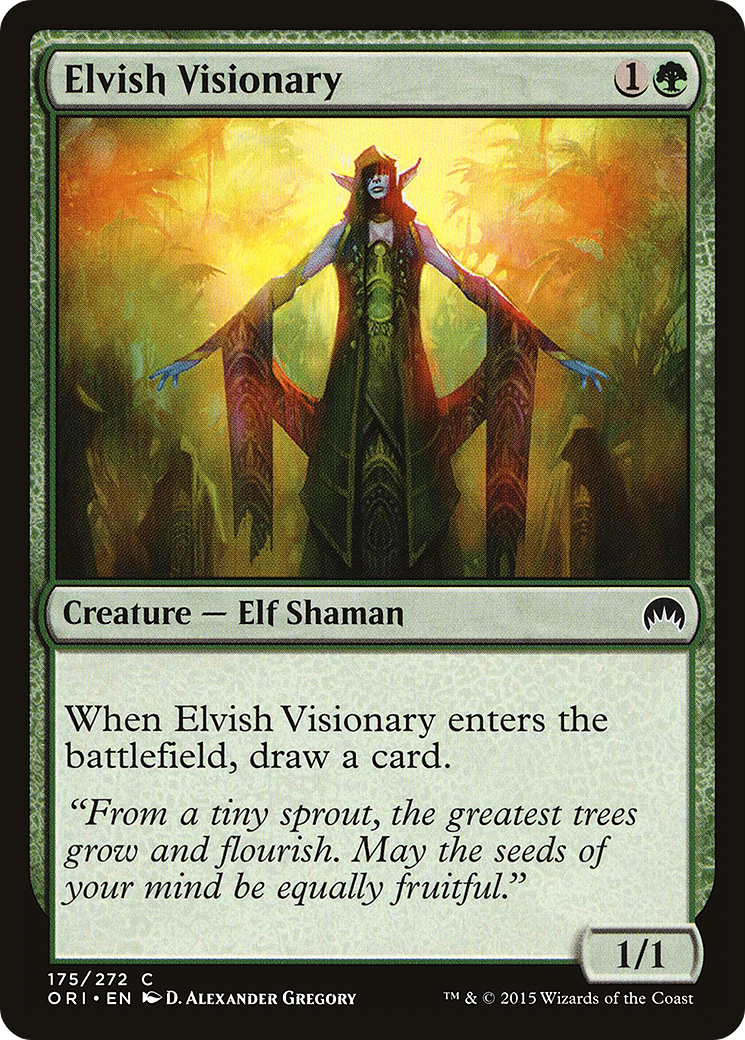 Elvish Visionary - Foil