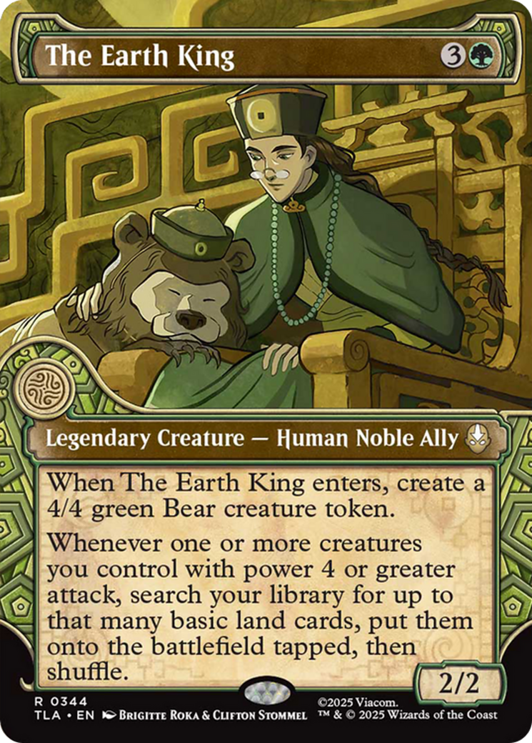 The Earth King (0344) (Elemental Frame) - Foil tla