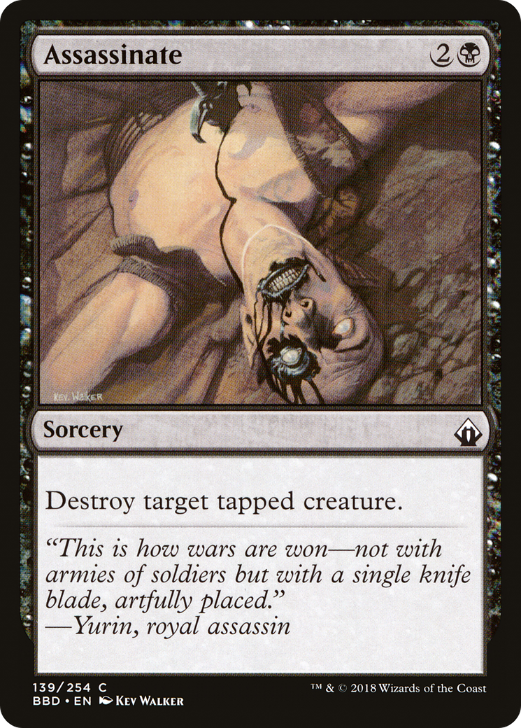 Assassinate - Foil