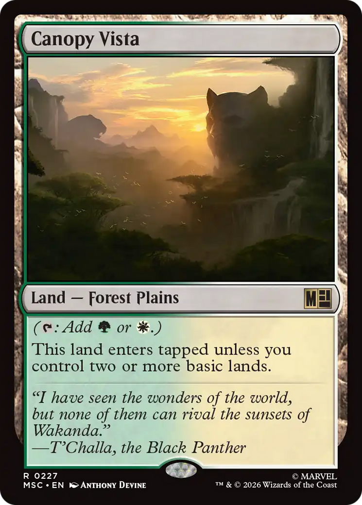 Canopy Vista (MSC) - Surge Foil