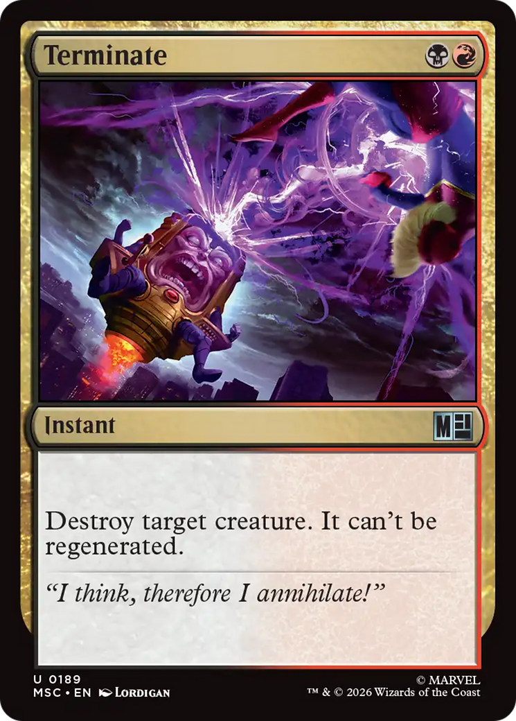 Terminate (MSC) - Surge Foil