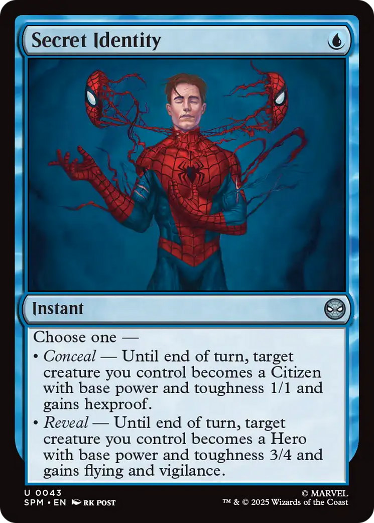Secret Identity - Foil