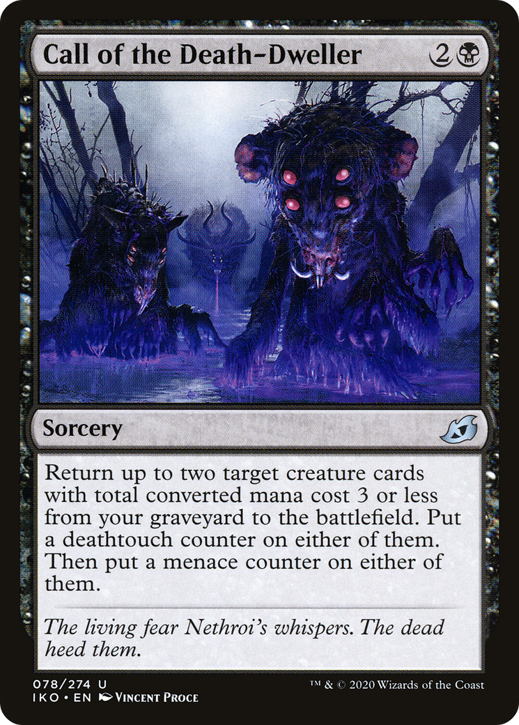 Call of the Death-Dweller - Foil