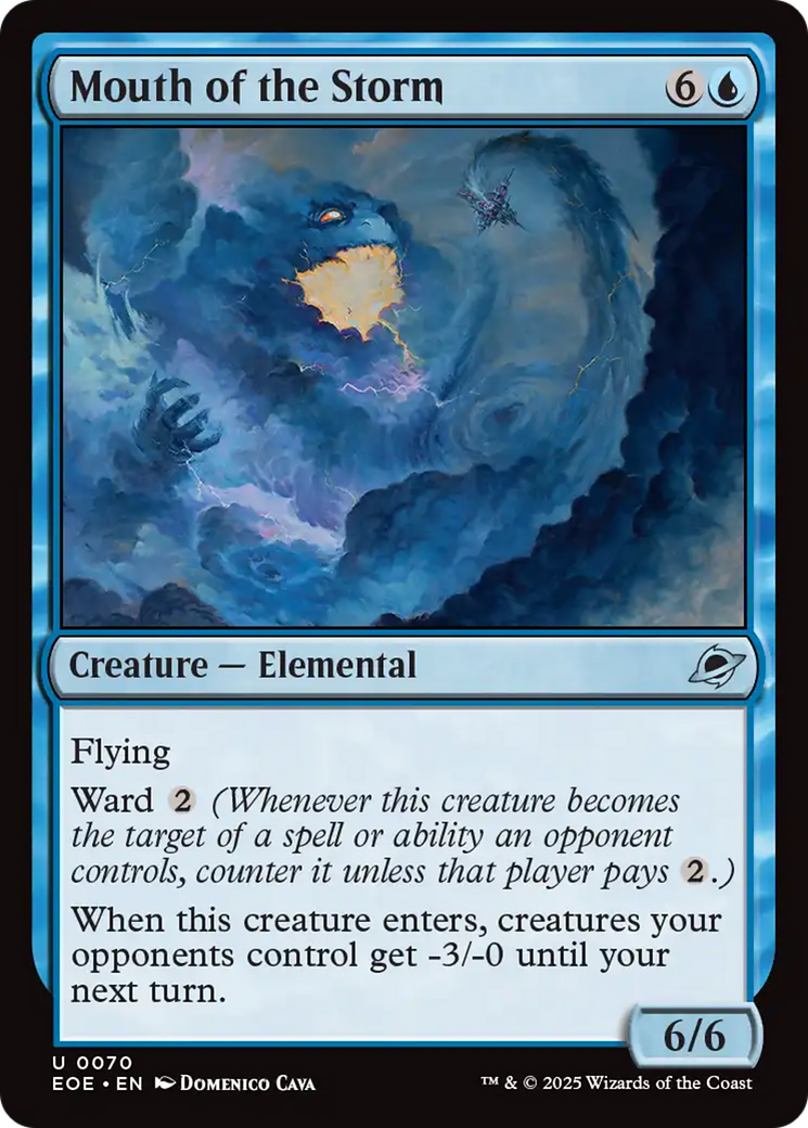 Mouth of the Storm - Foil